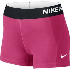 Pink nike pro short (Dry-Fit)